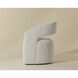 Lloret Merino Pearl Wheeled Dining Armchair, Wheeled